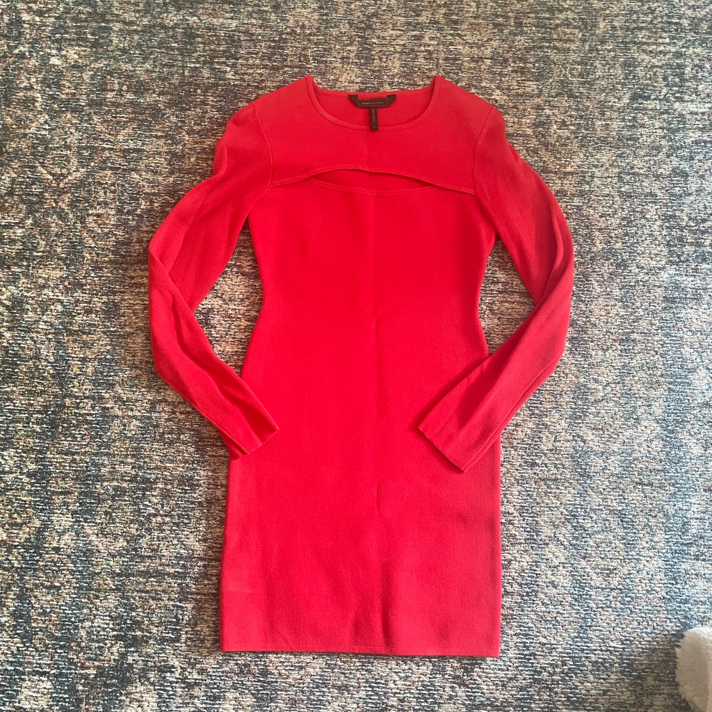Bcbg Fyona Keyhole Dress
